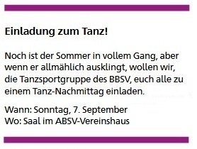 Tanztee 2025